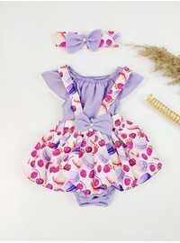 Round Collar - Unlined - Lilac - Baby Dress