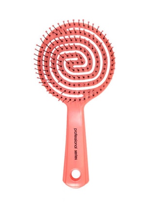 Pro Three-Dimensional Oval Hair Brush Pink