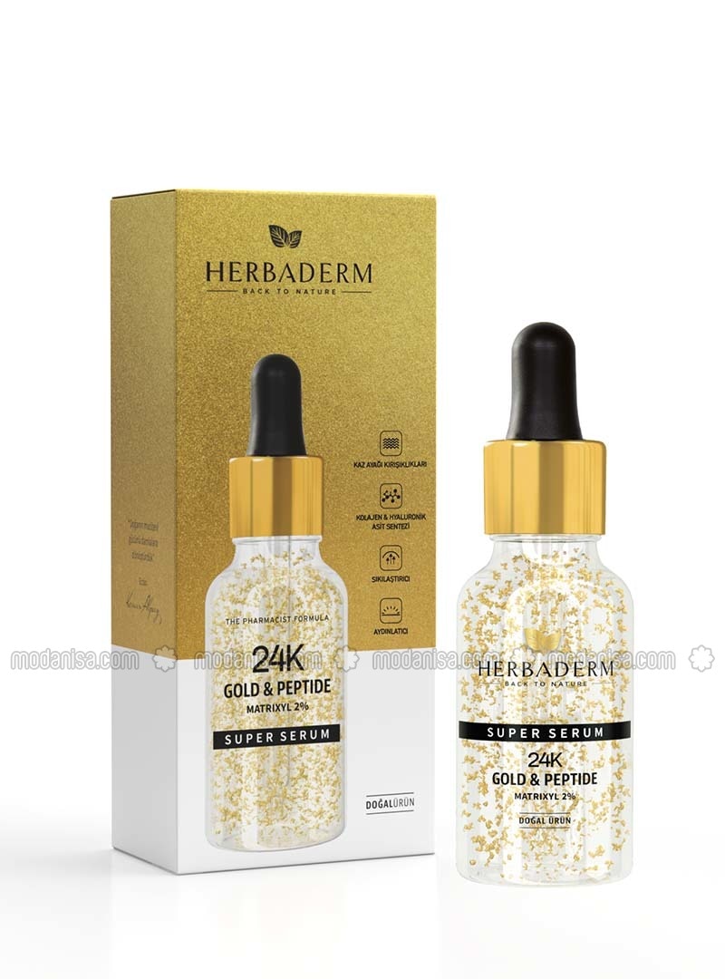 24Kgold Superserum for crow`s foot and skin wrinkles 30 Ml