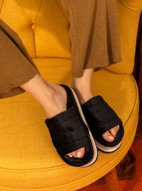 Sandal - Black - Home Shoes