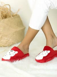 Sandal - Red - Home Shoes