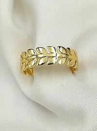 Olive Leaf Ring - Gold