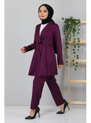 Purple - Suit - MISSVALLE