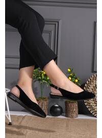 Flat - Black - Flat Shoes