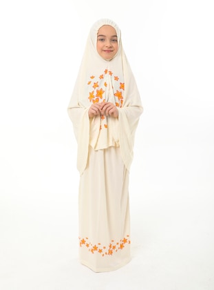 ELANESA Yellow Girls` Prayer Dress