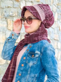 Cherry - Printed - Instant Scarf