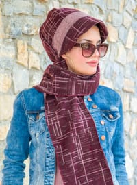 Cherry - Printed - Instant Scarf