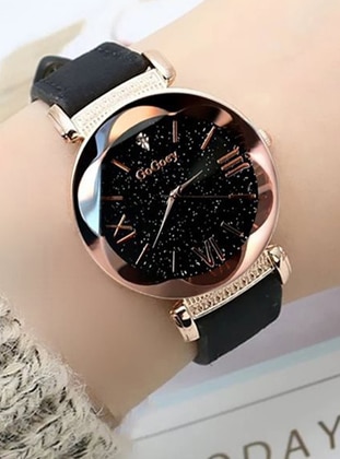 Colorless - Black - Watches - Gogoey