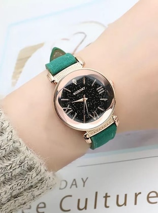 Colorless - Green - Watches - Gogoey