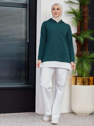 Emerald - Cotton - Sweat-shirt - Tofisa