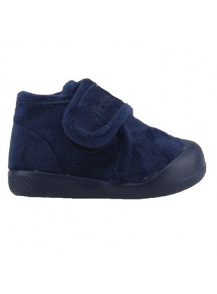 Casual - Navy Blue - Kids Home Shoes - Vicco
