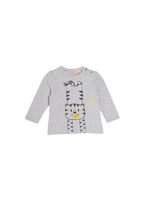 Gray - baby t-shirts - Silversun