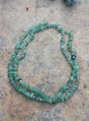 Green - Necklace - Stoneage