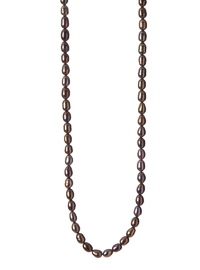 Natural Stone Necklace Grey