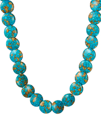 Collier en Pierre Turquoise - Collection Hiver