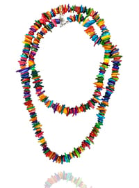 Multi-Color Natural Stone Necklace