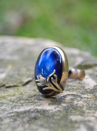 Handmade Ring Blue