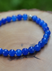 Naturstein Armband Blau