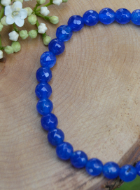 Naturstein Armband Blau