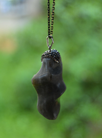 Collier en Pierre Naturelle Labradorite Vert