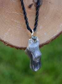 Collier en Pierre Naturelle Labradorite Vert