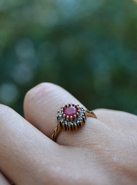 Ruby Ring Red