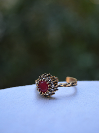 Ruby Ring Red
