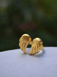 Angel Wing Ring - Gold