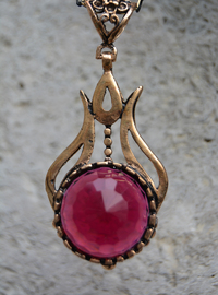 Collier Tulipe Rouge