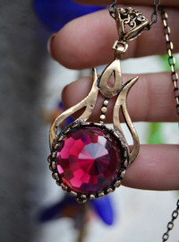 Collier Tulipe Rouge