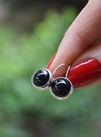 Black Onyx Earrings