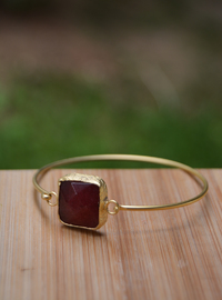 Red Stone Handmade Bracelet