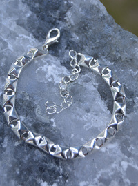 Silber Armband Winter Kollektion Silber