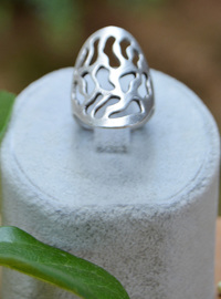 Silberfarben - Ring