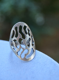 Silberfarben - Ring