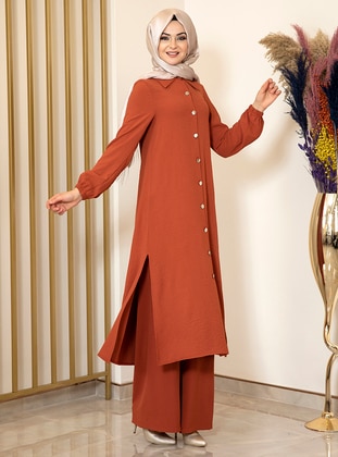 Terra Cotta - Unlined - Suit - Fashion Showcase Design