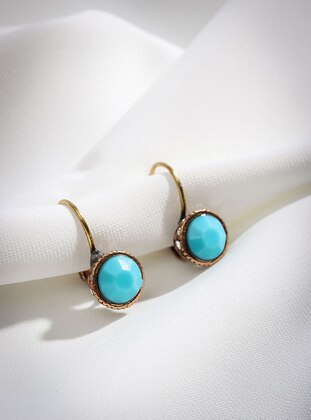 Turquoise - Earring - Batı Accessories