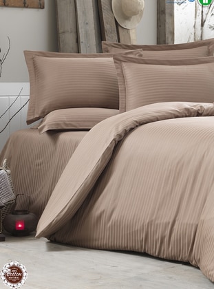Mink - Duvet Set: 2 Pillowcases & 1 Duvet Cover - CEO HOME