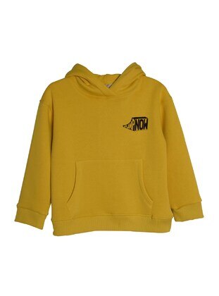 Yellow - Boys` Sweatshirt