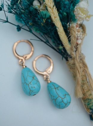 Turquoise - Earring - Artbutika