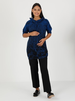 Saxe - Shawl Collar - Maternity Tunic / T-Shirt - Gaiamom