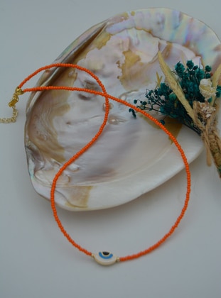 Orange - Necklace - Artbutika