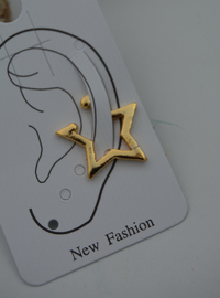 Gold Cartilage Earring