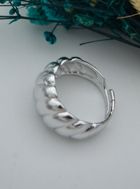 Silberring - Winter Silber