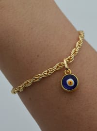 Bracelet Oeil Protecteur Doré