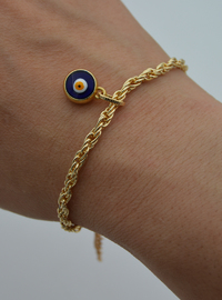 Bracelet Oeil Protecteur Doré