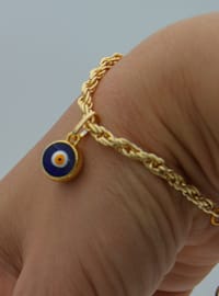 Bracelet Oeil Protecteur Doré