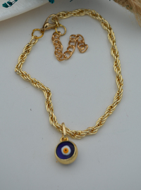 Bracelet Oeil Protecteur Doré