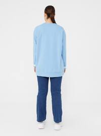 White - Maroon - Blue - Cotton - Plus Size Sweatshirts