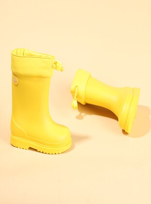 Yellow - Girls` Boots - Igor